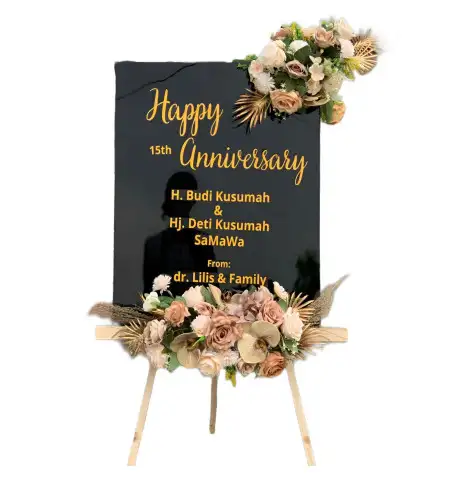 Papan Bunga Akrilik Air Hangat Timur